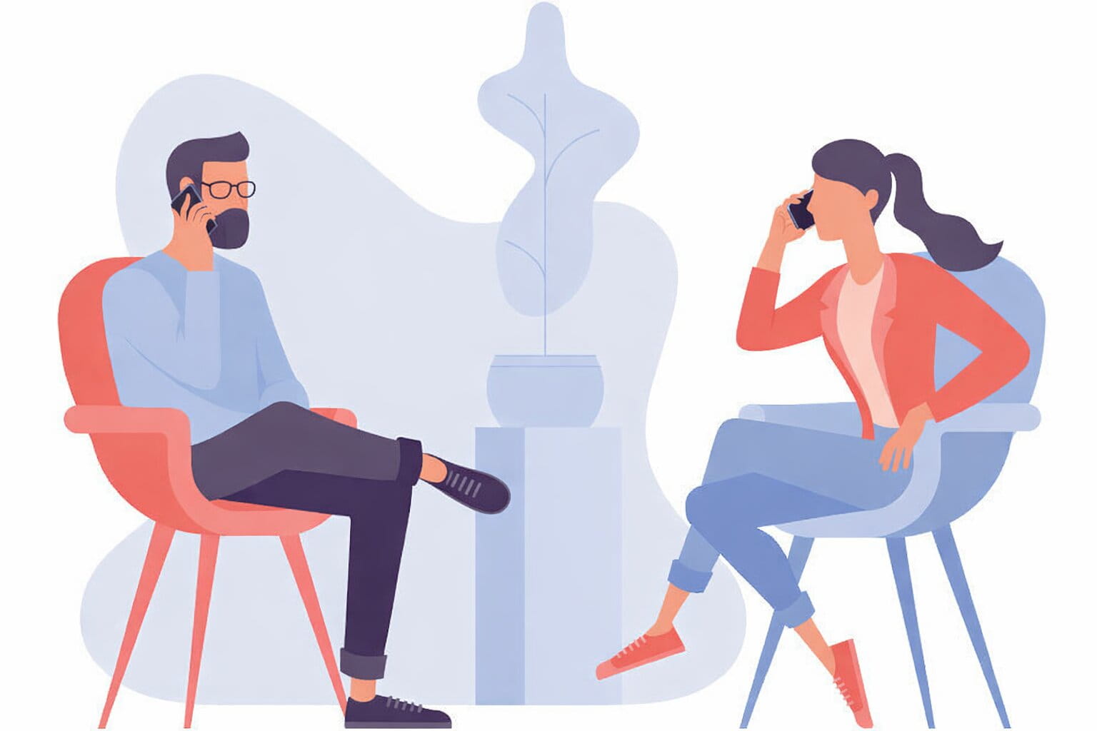 Initial phone consultation before starting hypnotherapy sessions, a conversation between therapist and client.